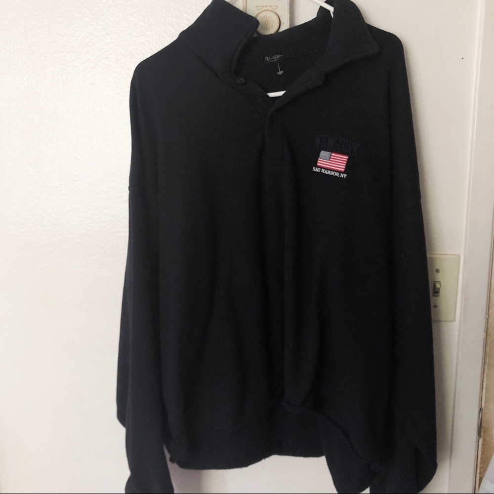 Brandy Melville John Galt Navy blue sweatshirt